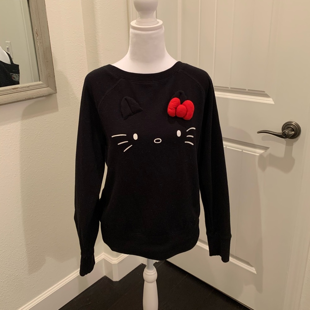 Hello Kitty Black Sweatshirt